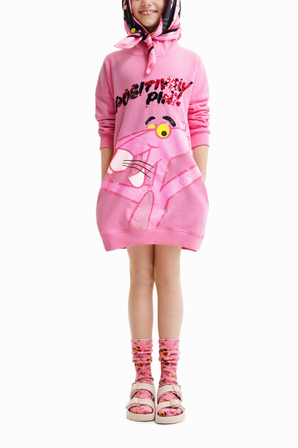 Vestido sudadera Pink Panther