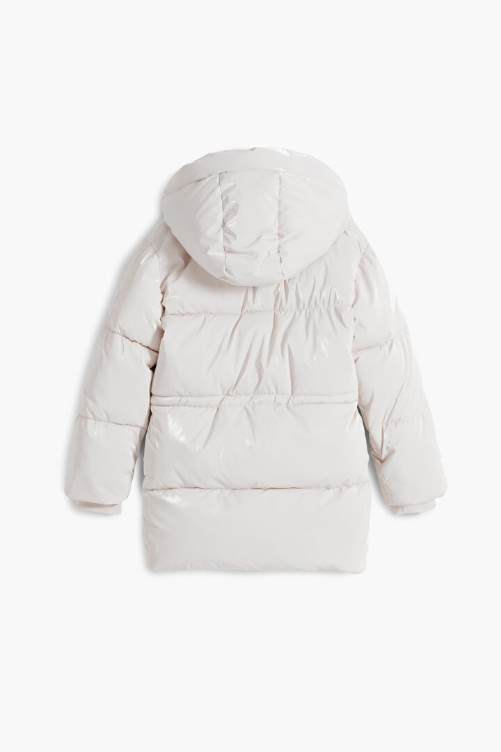 Veste longue matelassée brillante | Desigual