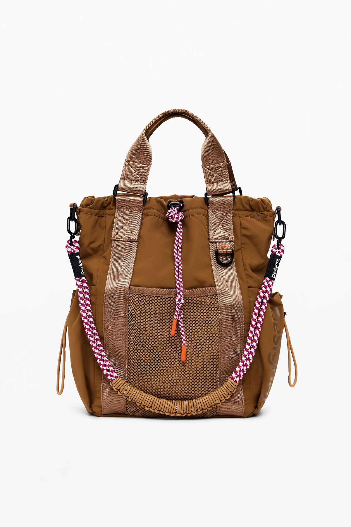 女性用の多機能コード付きバックパック I Desigual.com