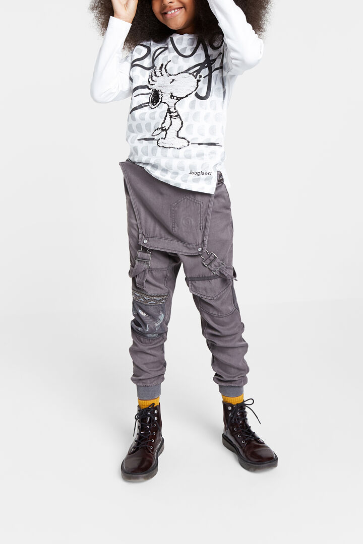 T-shirt Snoopy com lantejoulas reversíveis | Desigual