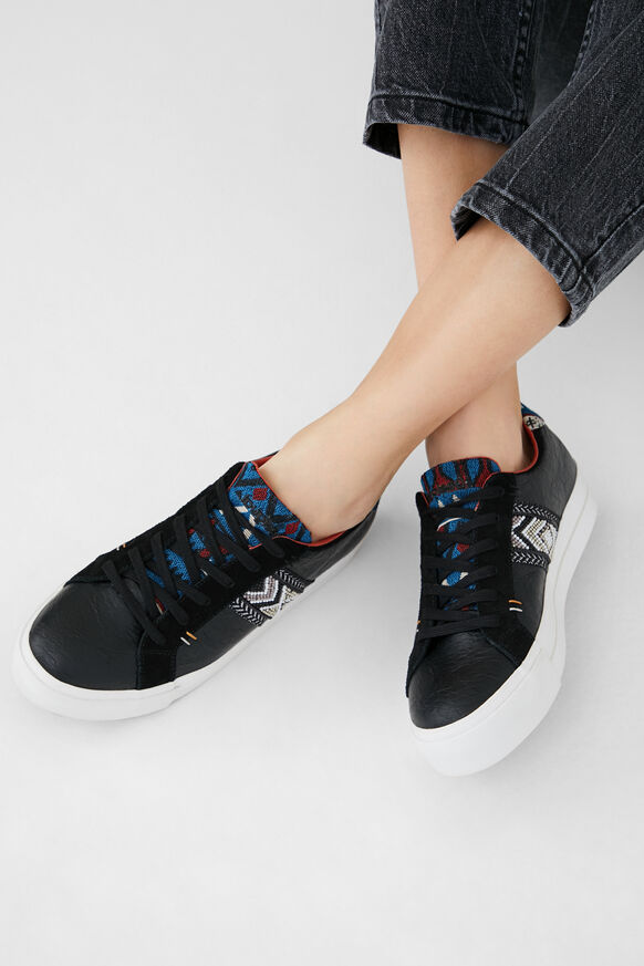 Ethnic sneakers chunky sole | Desigual