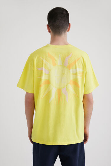 Camiseta manga corta sol | Desigual