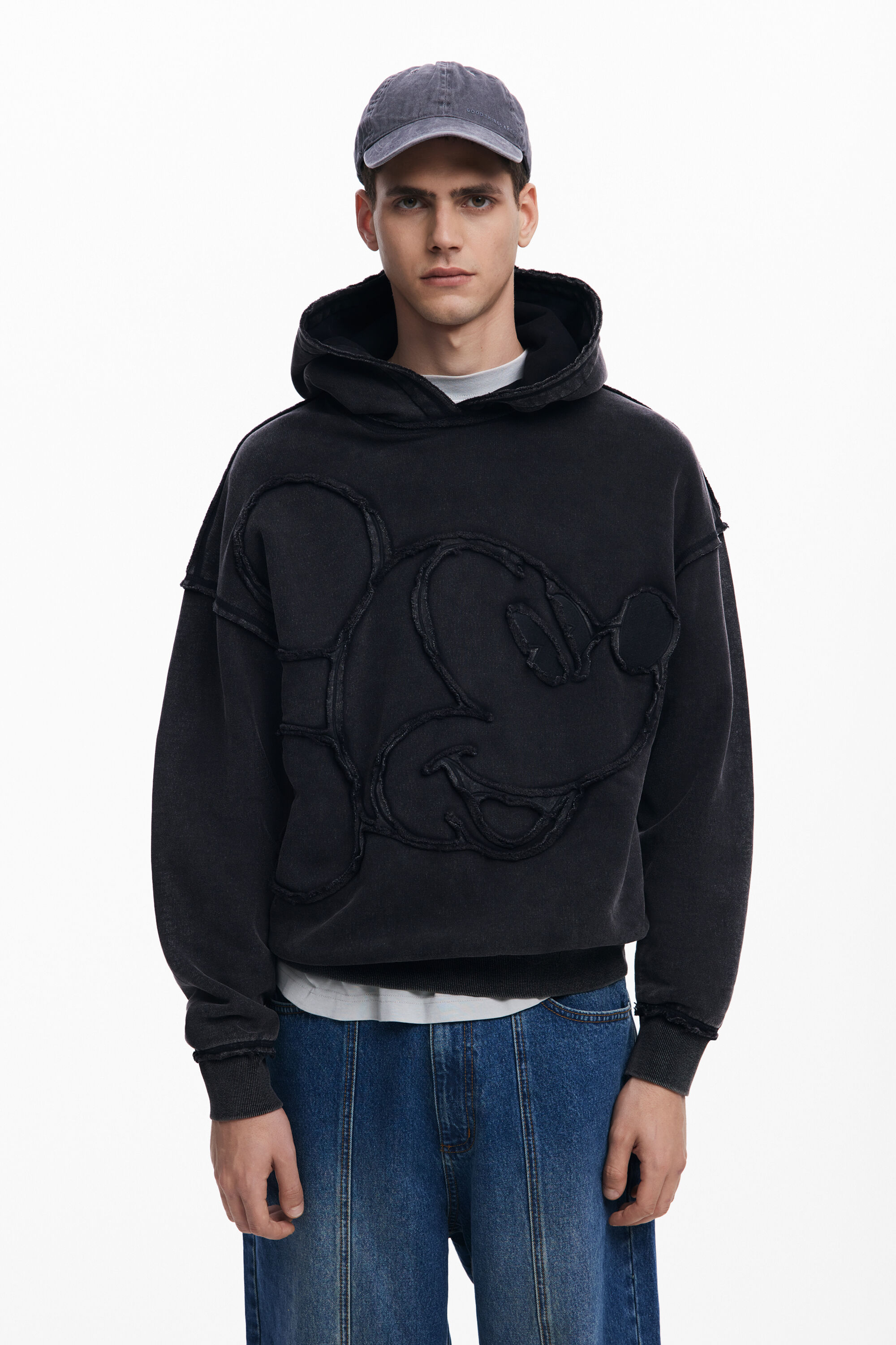 Mickey Mouse™ patch sweatshirt men's I Desigual.com