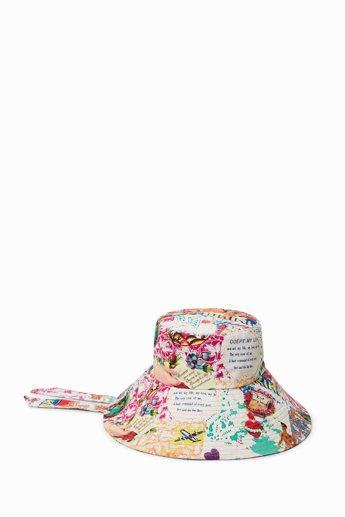 Wide brim hat strap | Desigual.com