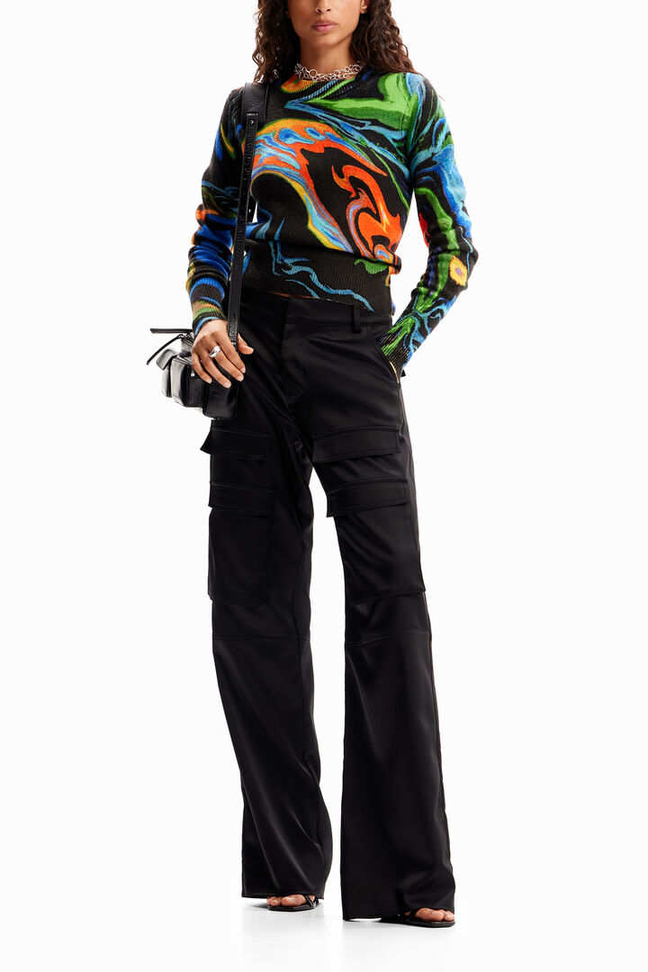 Marmorni pulover | Desigual