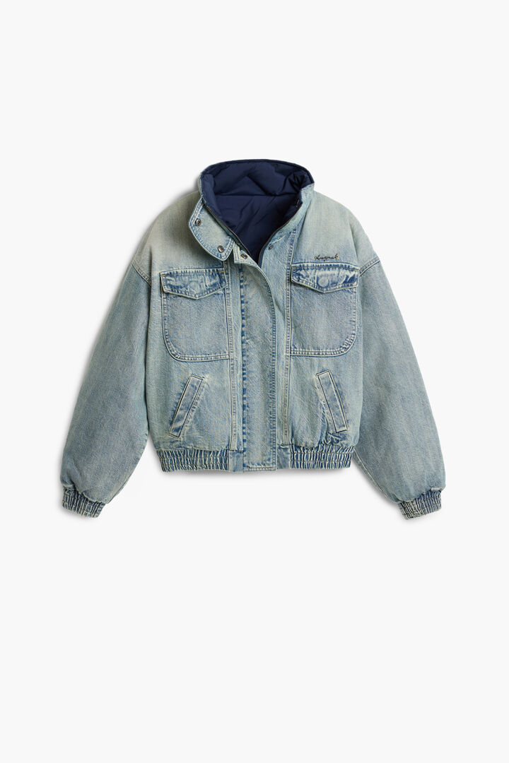 Chaqueta trucker reversible