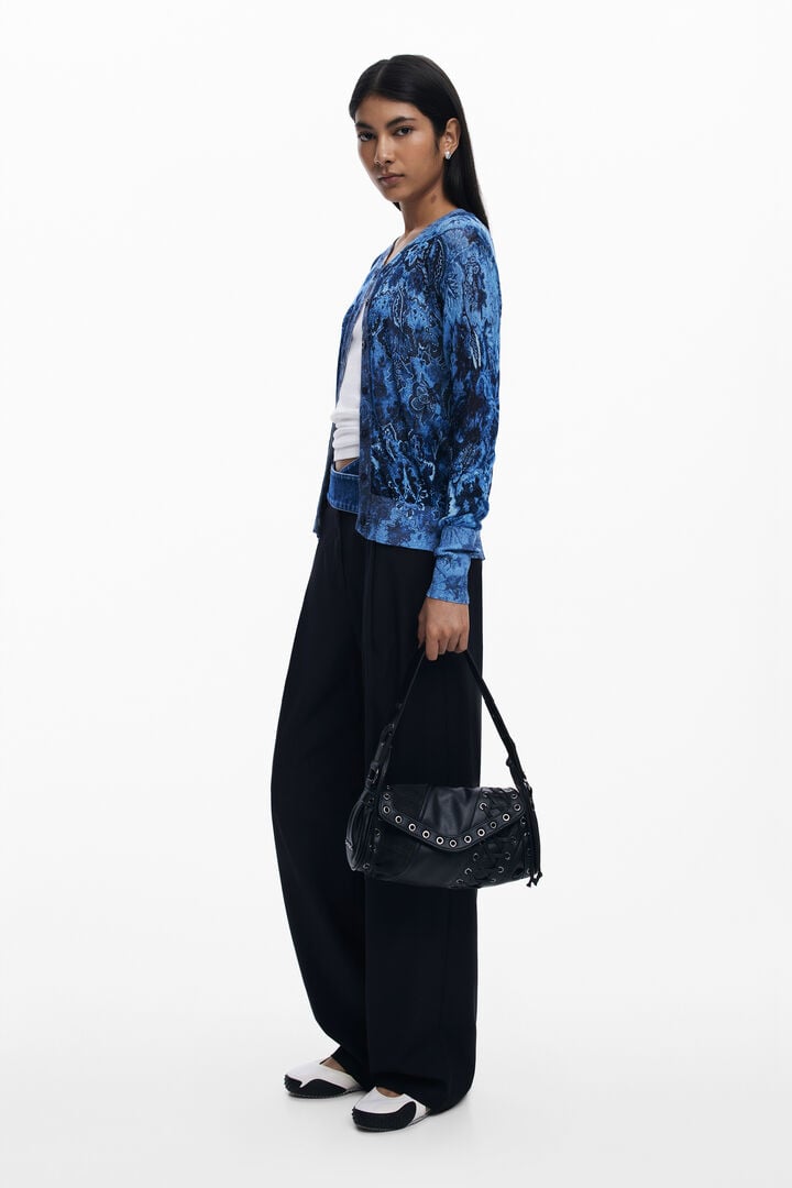 Small studded bowling bag | Desigual