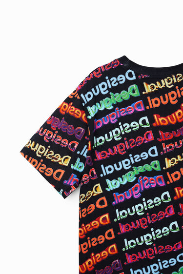 T-shirt logótipos 3D | Desigual