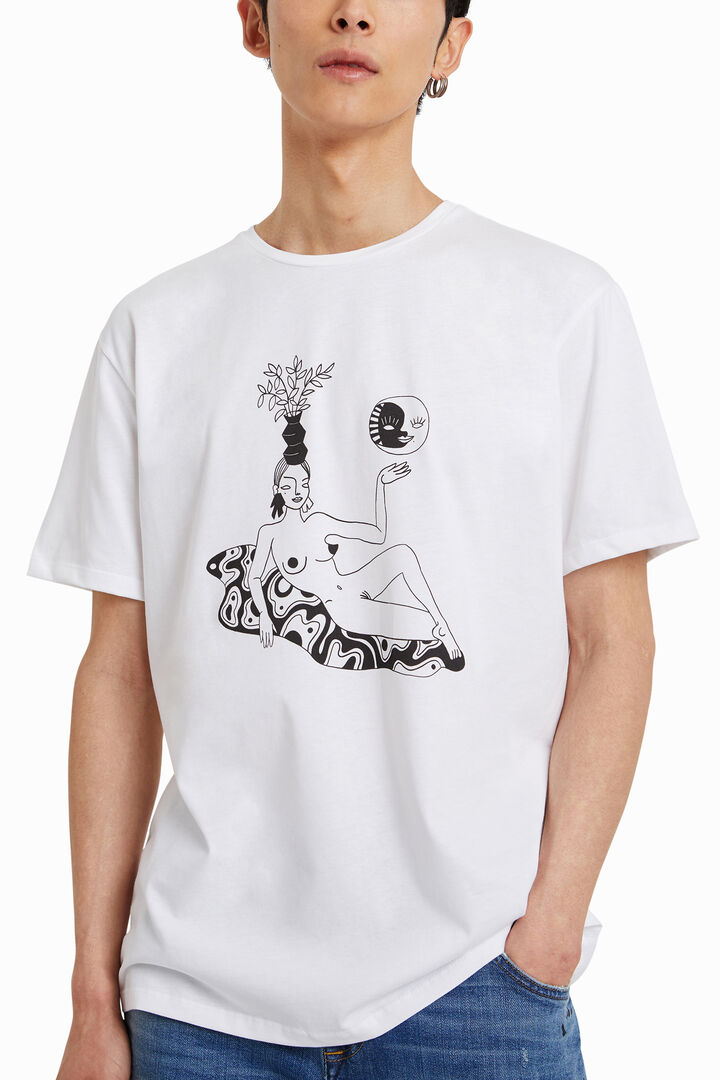 Camiseta orgánica de Miranda Makaroff | Desigual