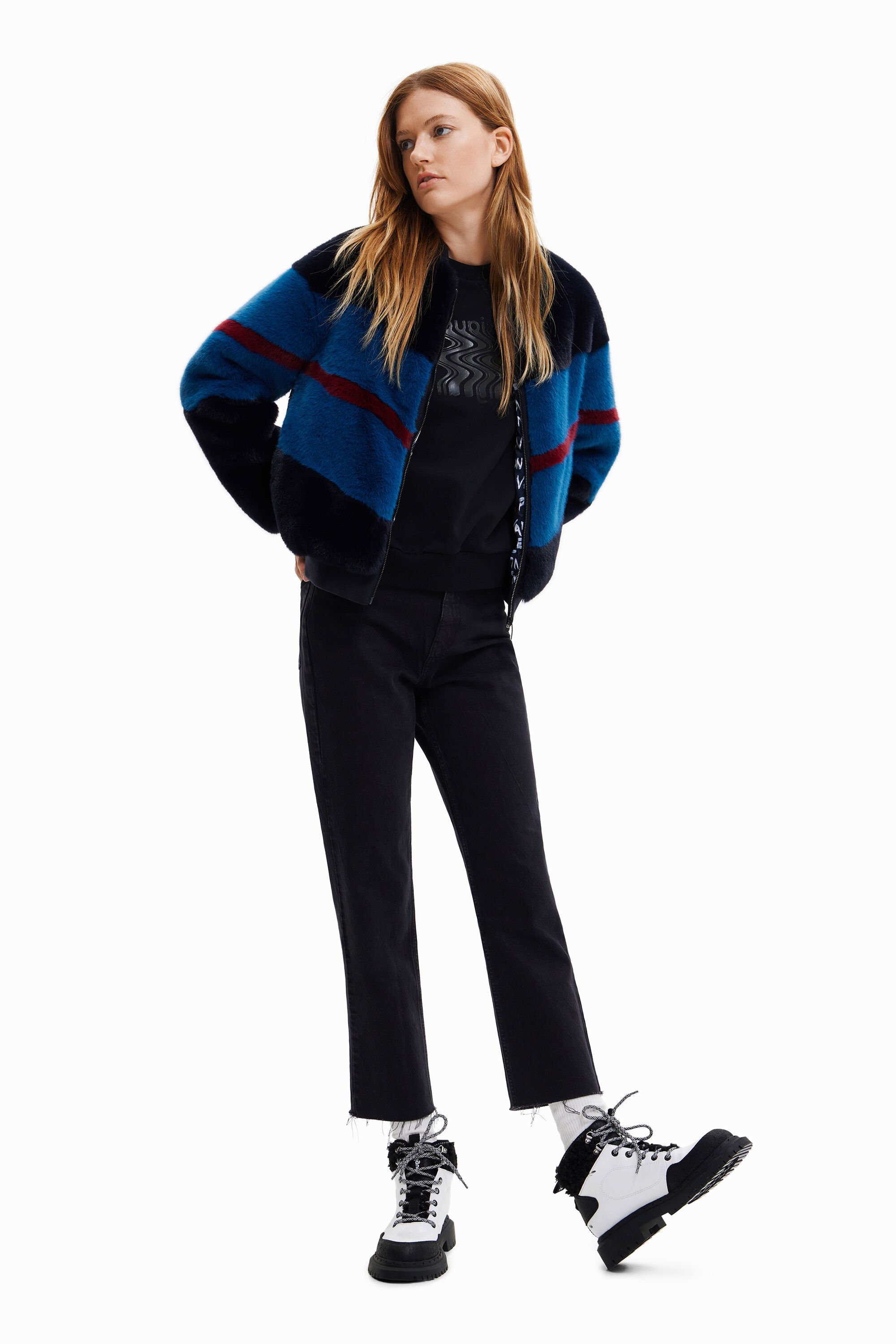 エコファー ボンバージャケット | Desigual.com