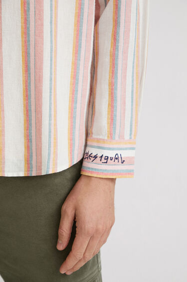 Long-sleeve striped shirt | Desigual