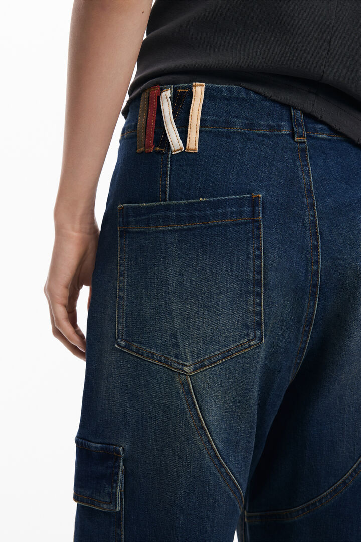 Baggy-Jeans mit Taschen | Desigual