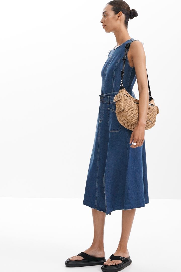 Vestido midi denim | Desigual