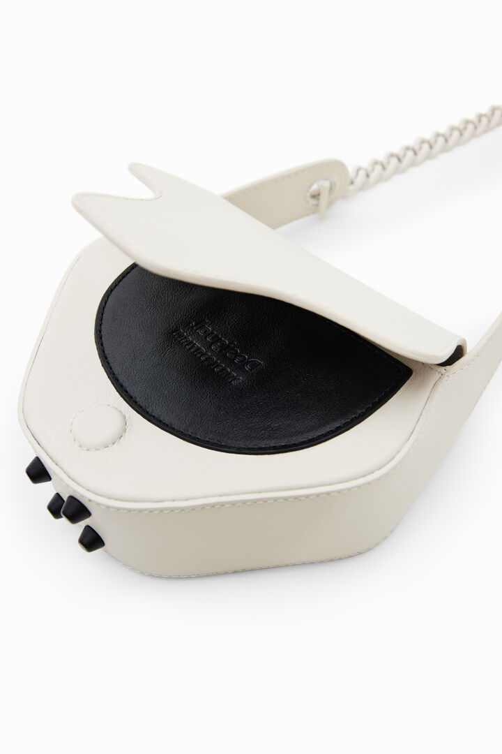 Maitrepierre leather messenger bag | Desigual
