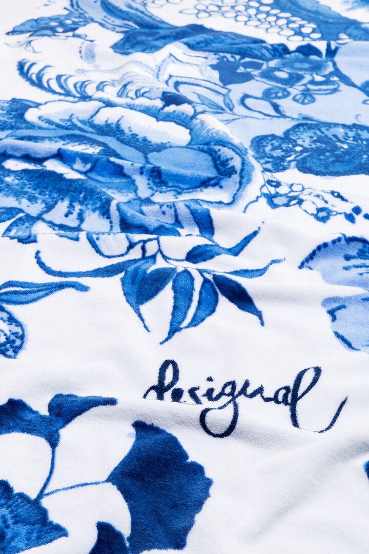 Serviette de plage Think In Blue | Desigual