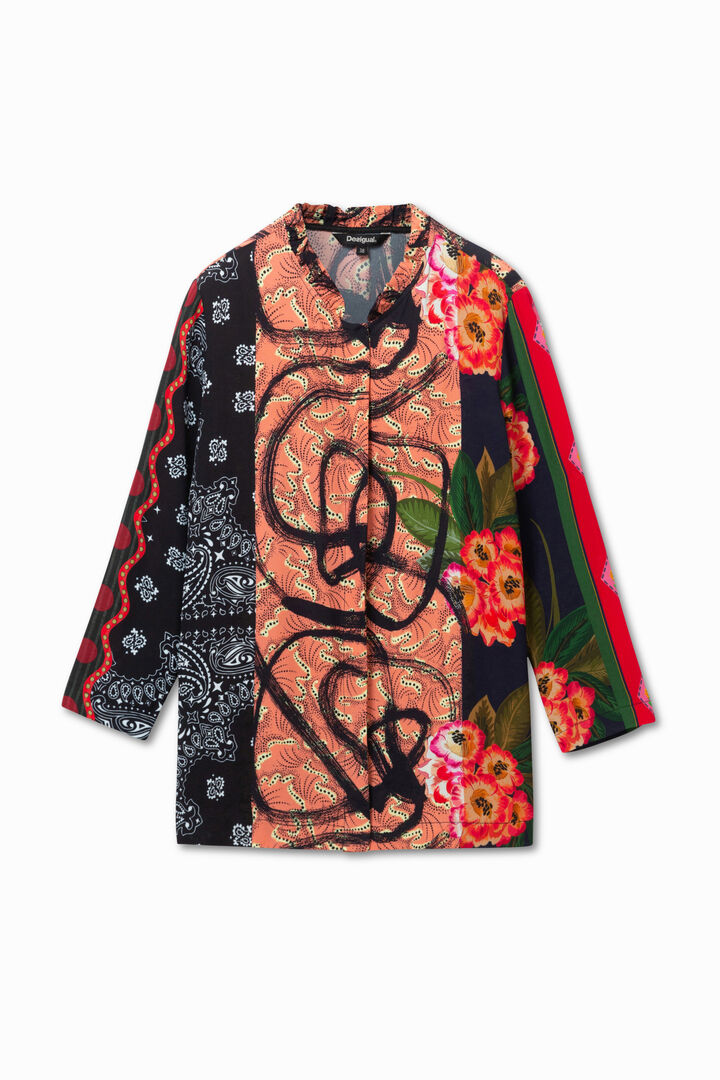 Oriental boho shirt
