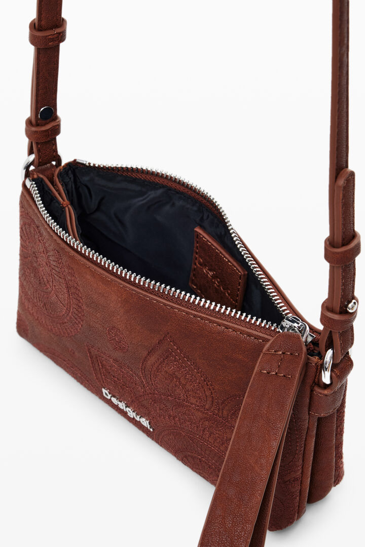 Monedero flores bordadas | Desigual