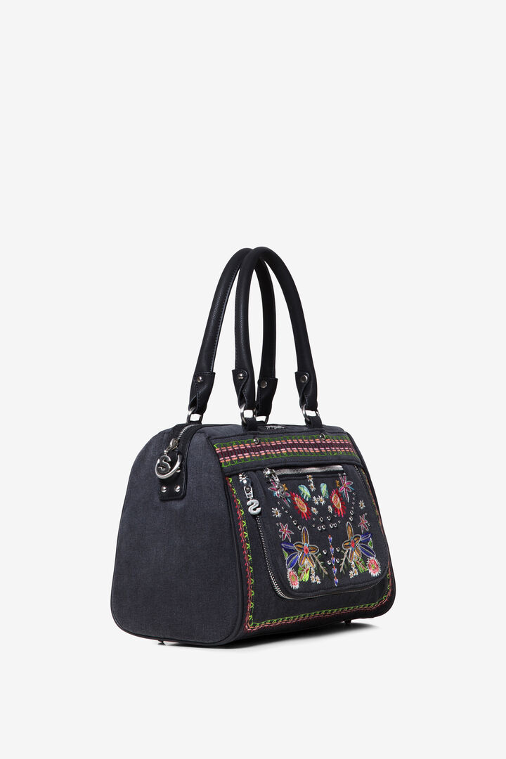 Black Briefcase Bag Candem Dublin | Desigual