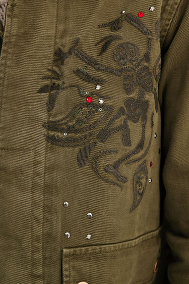 Giacca parka ricamata | Desigual