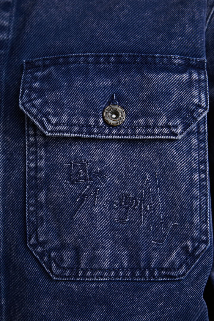 Giacca di jeans lavaggio consumato | Desigual