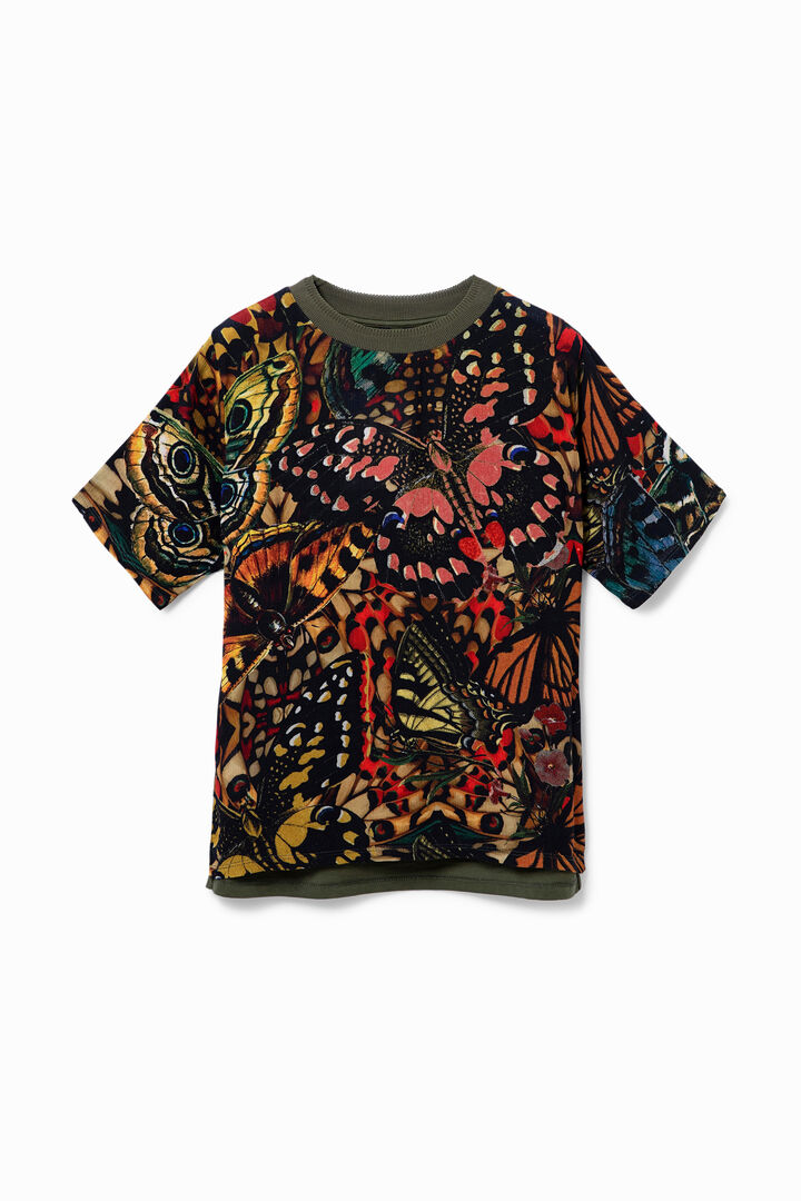 Cotton and viscose T-shirt | Desigual