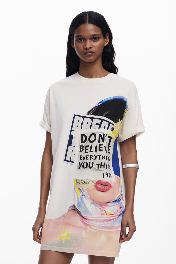 T-shirt style dress | Desigual