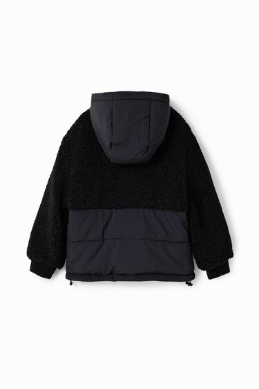 Reversible hooded jacket | Desigual