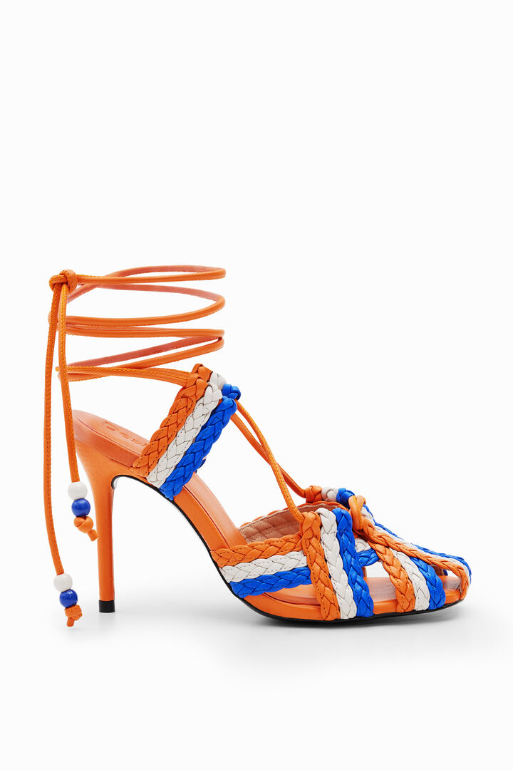 Stella Jean heeled sandal | Desigual