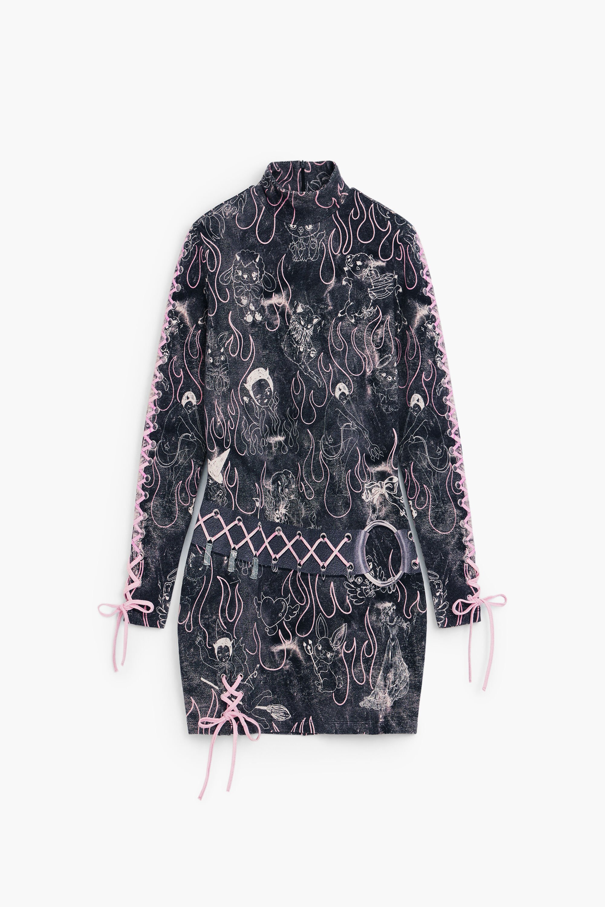 Mini jurk María Escoté