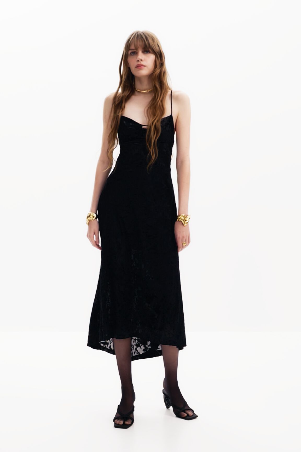 Robe midi lingerie de femme I Desigual