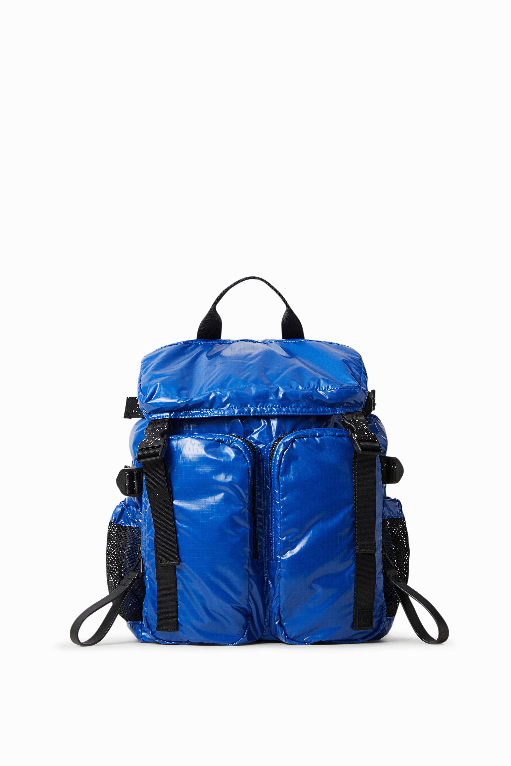 Mochila acolchada desigual best sale