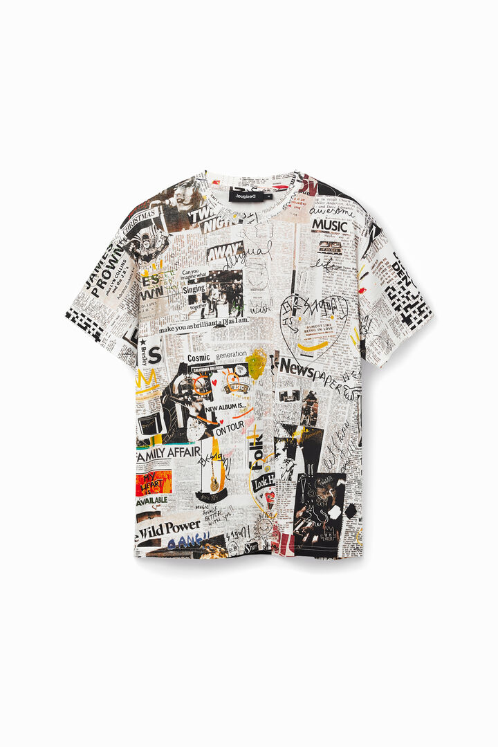 Newspaper T-shirt | Desigual