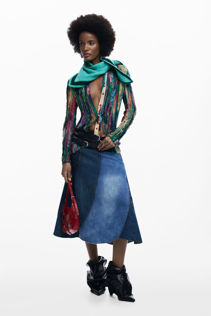 Hemd mit Arty-Print | Desigual