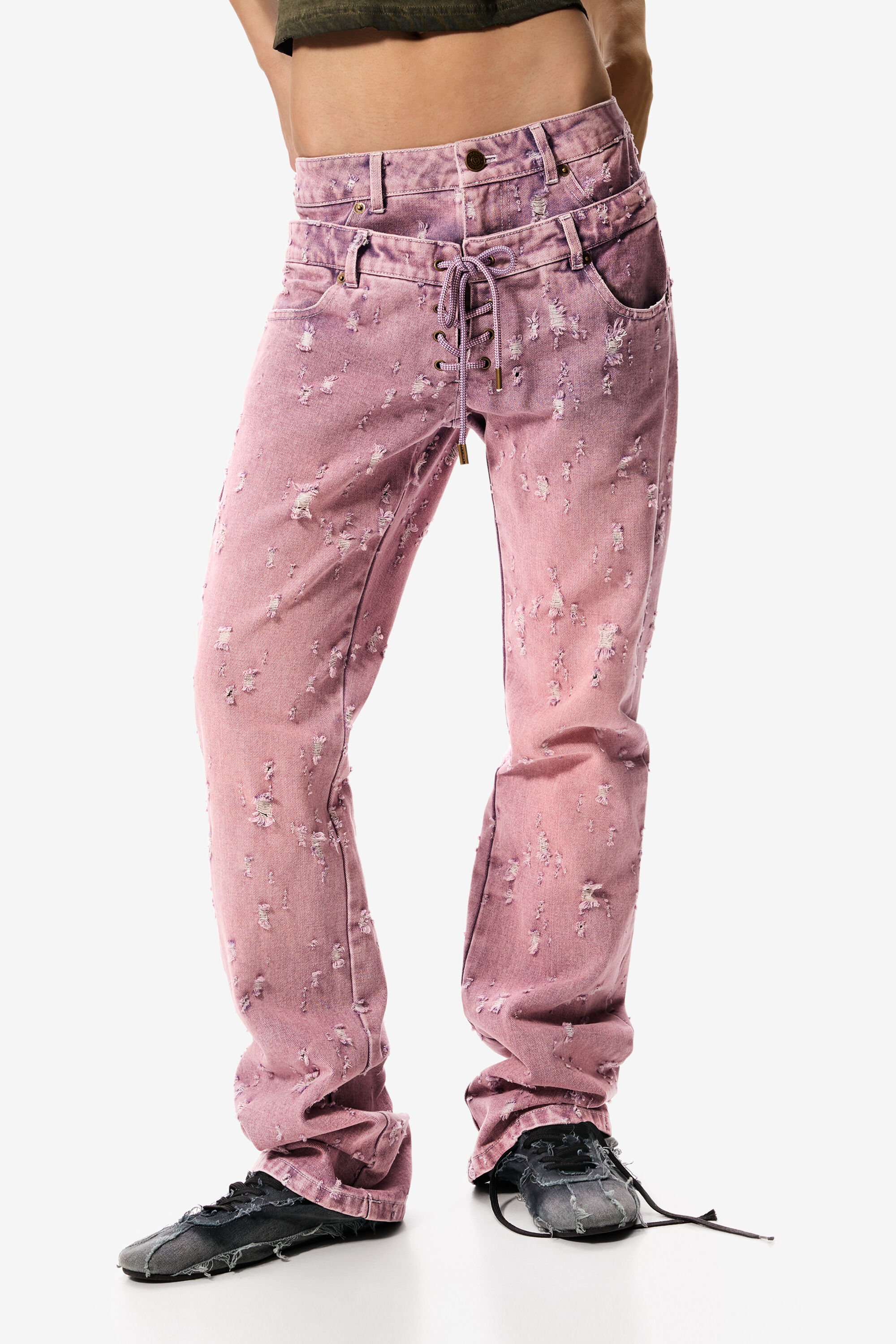 マーシャ・ポポヴァ デニムパンツ 青 女性用 I Desigual.com