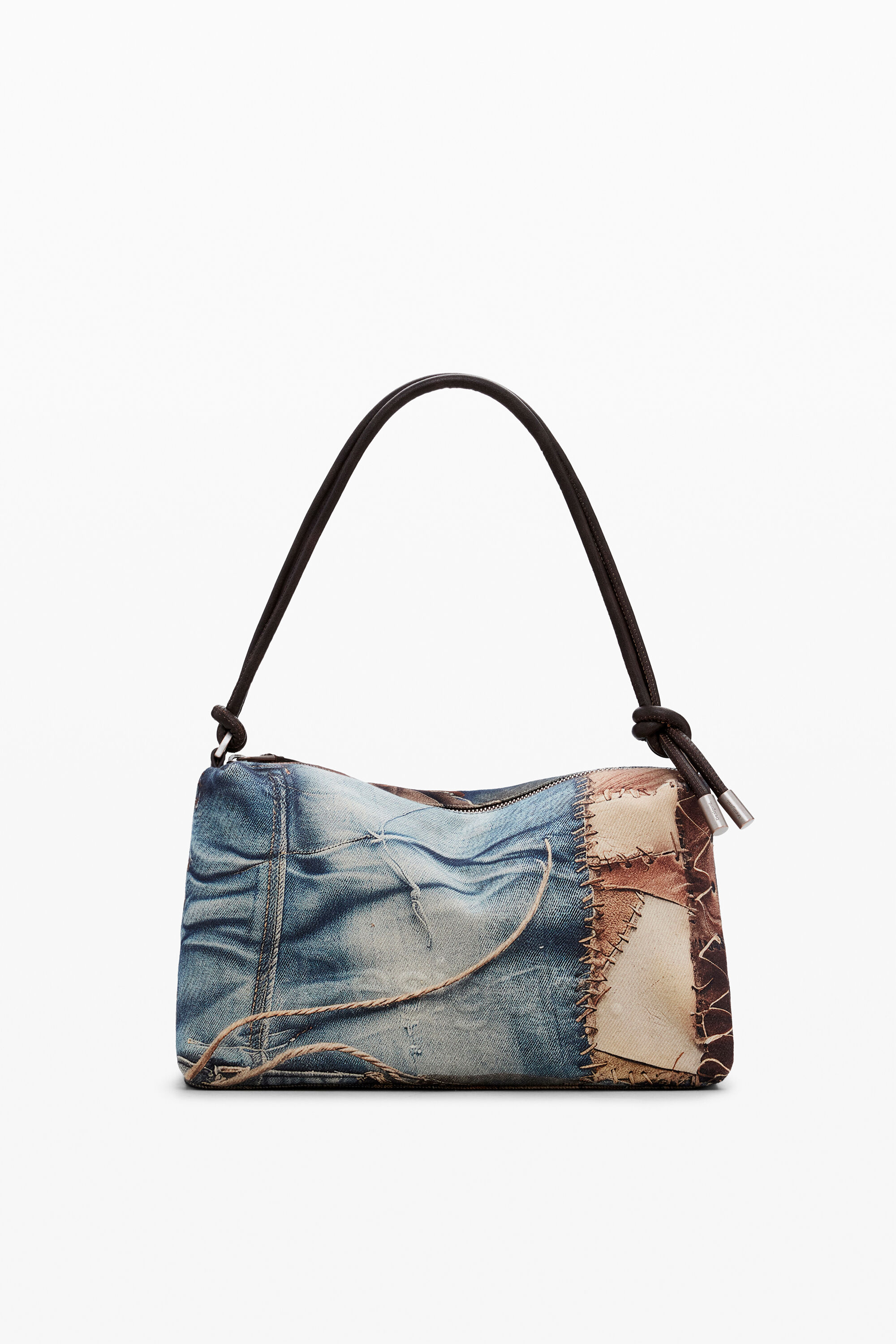 Desigual Patchwork Bag M In Material Finishes