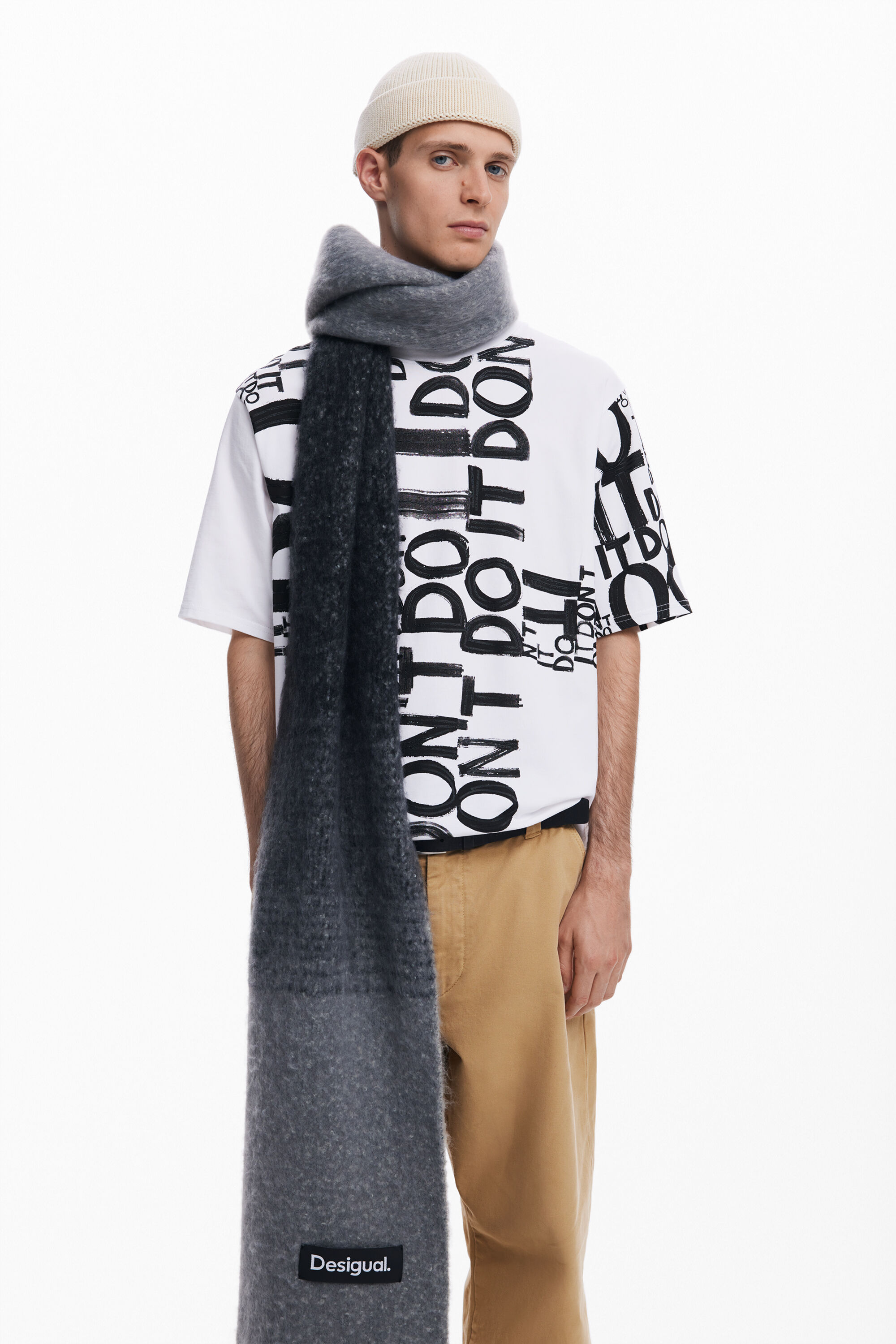 Word print T-shirt