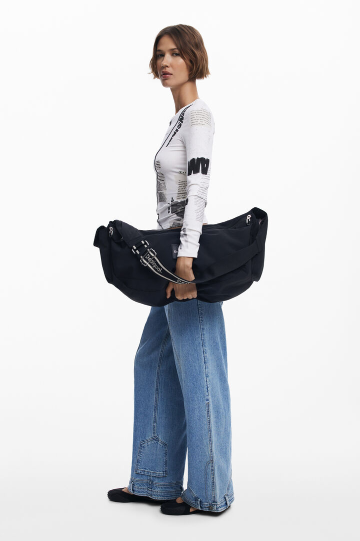 Bolso nylon viaje mediano | Desigual