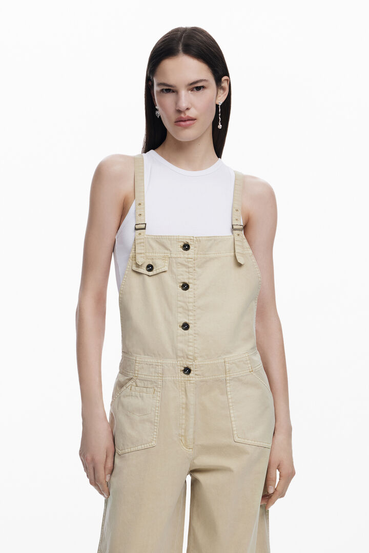Detachable denim overalls | Desigual
