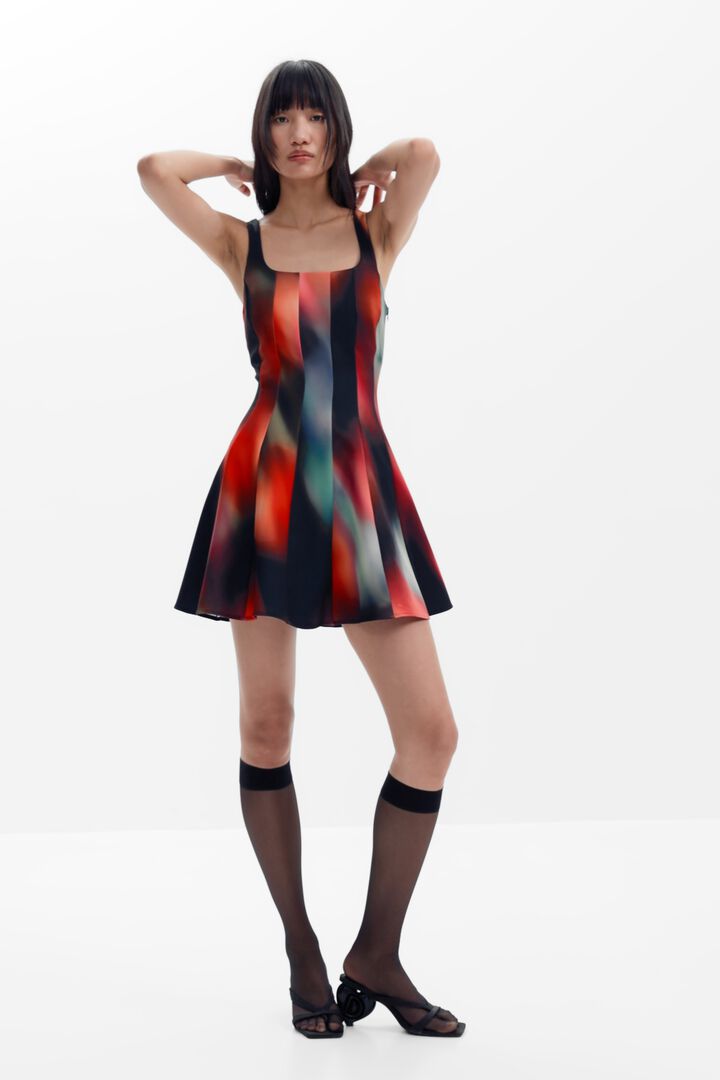 Vestido corto paneles | Desigual