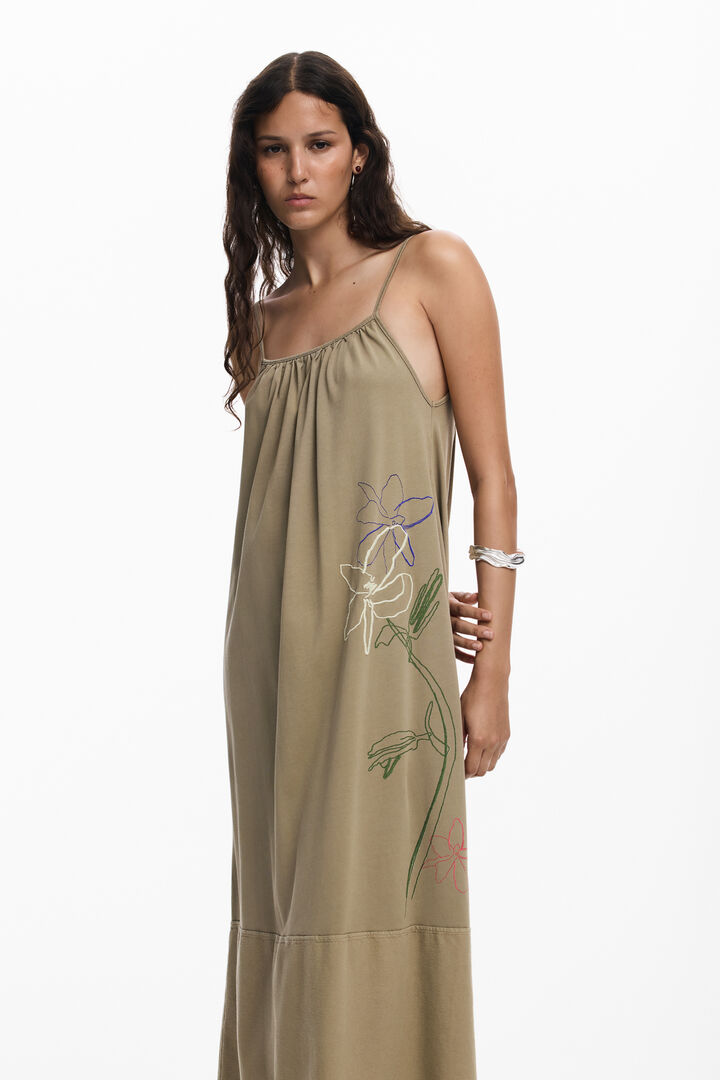 Abito con scollo dritto | Desigual