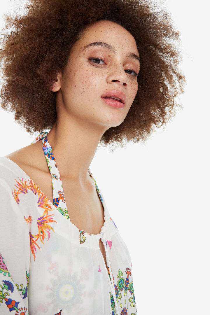 Beach Dress with Ruffle Melina | Desigual