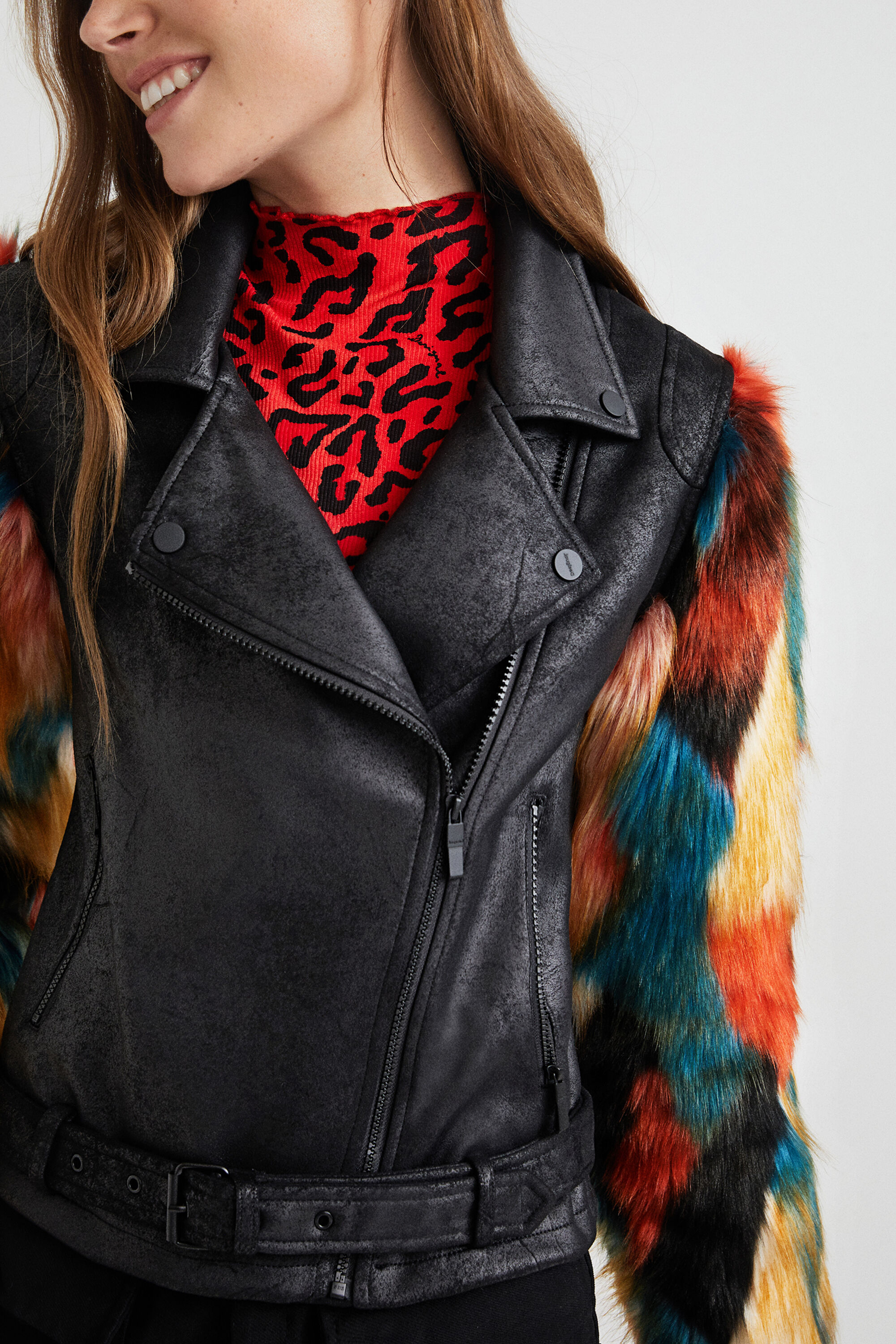 desigual biker jacket