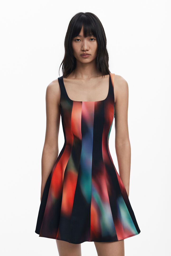 Vestido corto paneles | Desigual