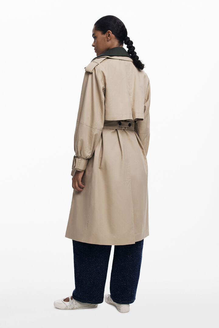 Double-lapel trench coat | Desigual