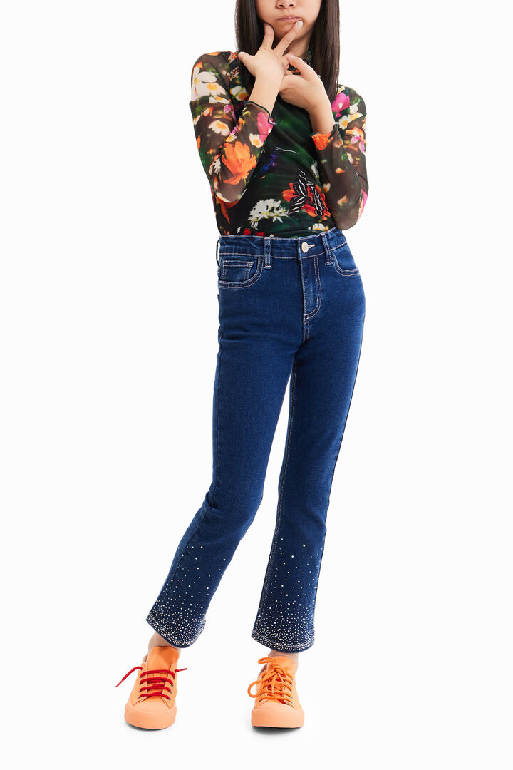 Camiseta tul flores | Desigual