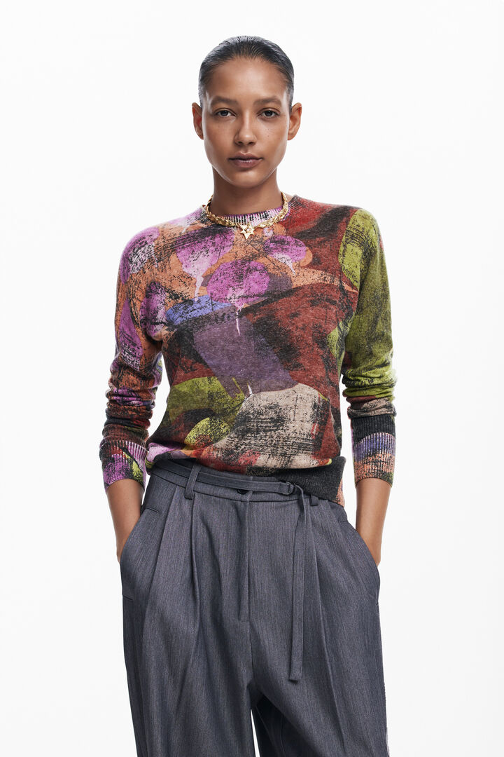 Printed sweater M. Christian Lacroix | Desigual