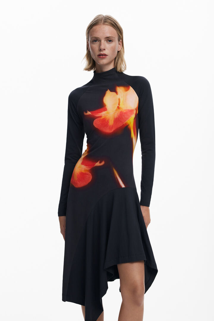 非対称フィットドレス | Desigual
