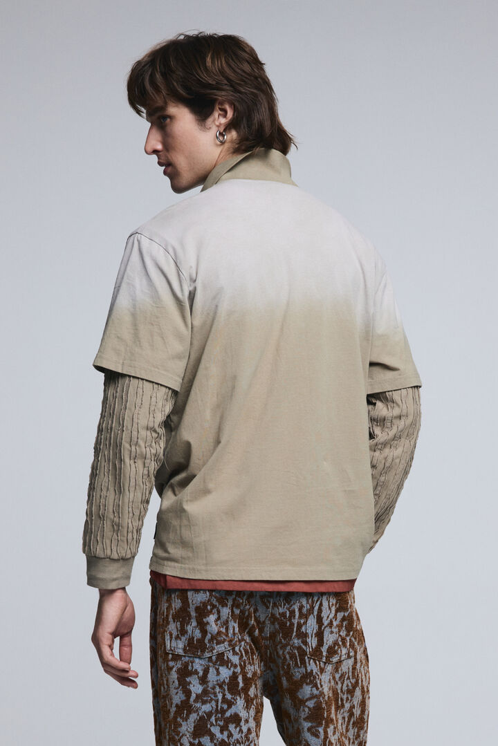 Poloshirt met dubbele lange mouwen | Desigual