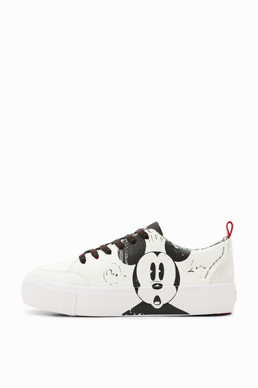 Sneakers clivellades Mickey Mouse | Desigual