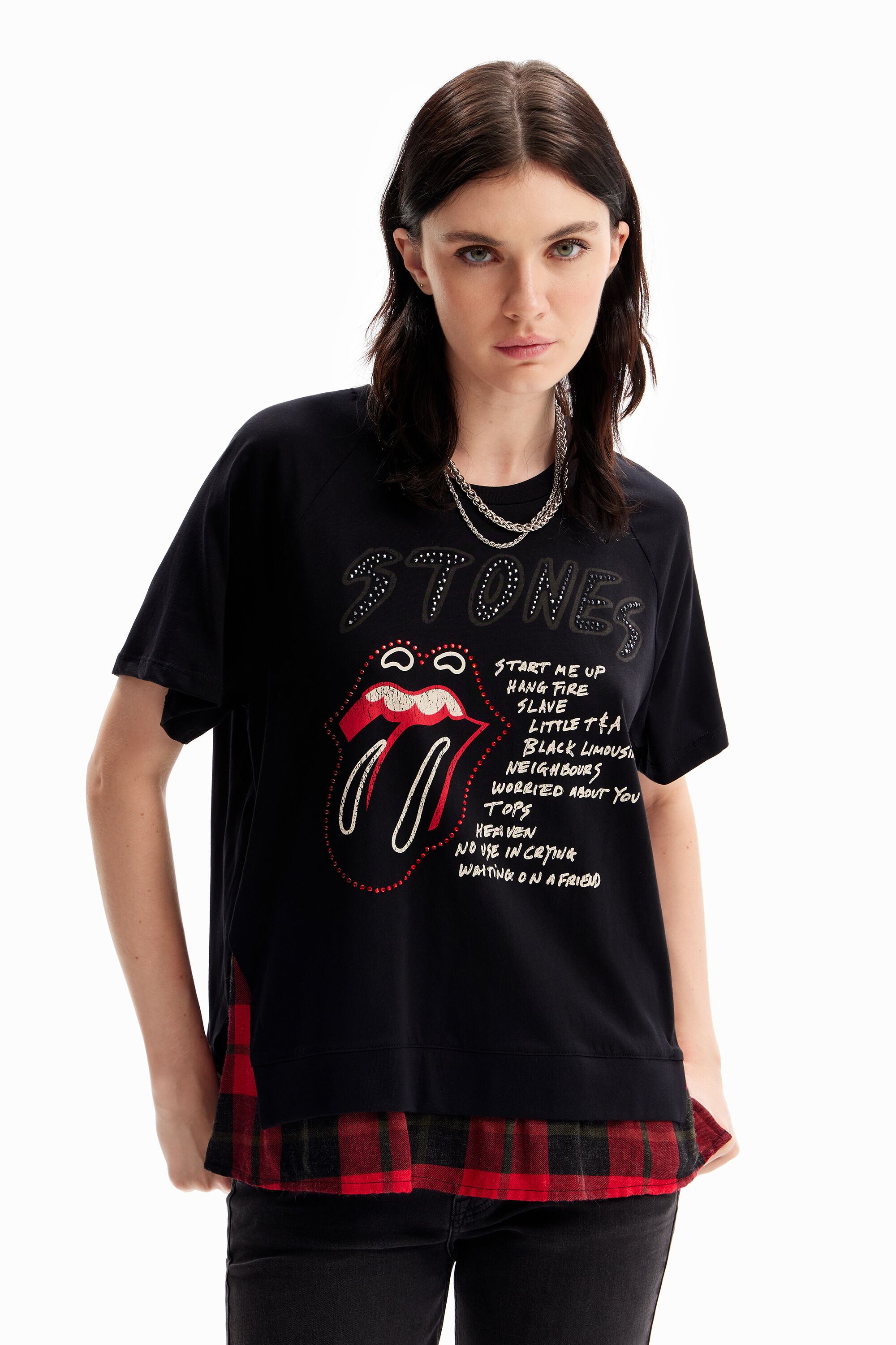 Desigual Oversize The Rolling Stones T-shirt